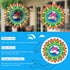 Dolphin Wind Spinners, 12 inch 3D Stainless Steel Hanging Wind Spinner Dolphin Gifts for Women/Men, Wind Catchers Kinetic Sculpture for Indoor/Out...