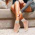 5 Pairs Fancy Socks for Women Sheer Mesh Socks See Through Lace Ankle Socks Transparent Floral Socks Ultrathin Fishnet Socks...