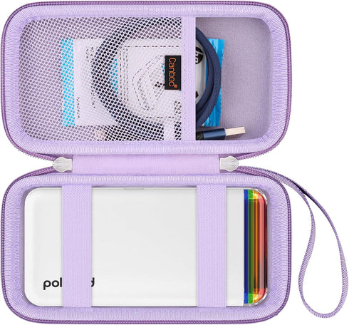Canboc Carrying Case Compatible with Polaroid Hi-Print 2nd Generation Bluetooth Connected 2x3 Pocket Photo Dye-Sub Printer, Mesh Pocket fits Cable...
