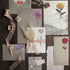 160pcs Pressed Flower Themed Stickers Dried Flowers Stickers Scrapbook Stickers for Making Junk Journal Card Making DIY Crafts...