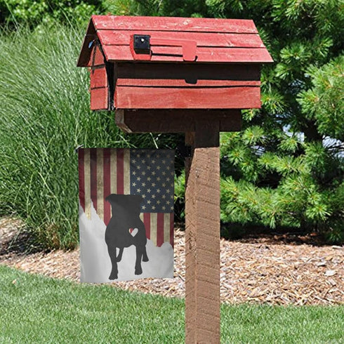 Pitbull Heart Garden Flag Double Sided Flags Banner For Outdoor House Decoration Patio Lawn Home Signs Flag 12x18 Inch...