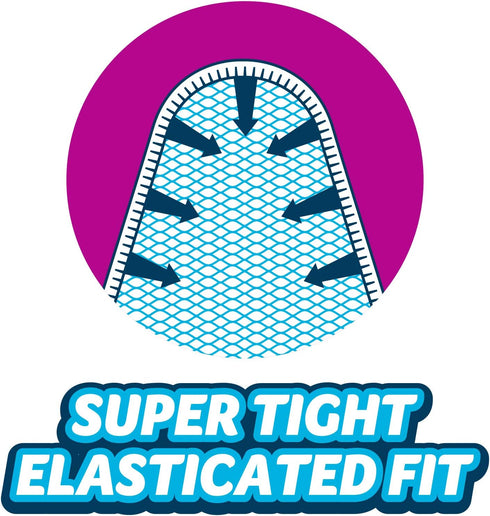 Minky Homecare SmartFit Supersize Reflector Ironing Board Cover with Heat Reflective Surface – Fits Extra Large Ironing Boards up to 57 x 21 Inche...