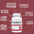 #1 Cranberry Extract Supplement for Bladder & Urinary Tract Support | 12,600 mg of Fresh Cranberries, Vitamin C & E and Polyphenols | Lab Tested &...