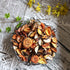 Qingbei Rina Fall Potpourri Bags,Orange Scented Potpourri Dried Flowers, Autumn Decorative Bowl Vase Filler,Home Fragrance,Harvest Farmhouse Bathr...