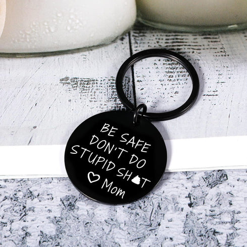 Dorm Room Essentials for Guys Boys, Don't Do Stupid Shitkeychain, College Dorm Essential for Teens, Top Gifts for College Students Him Her 14 16 1...