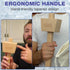Eparé Lewis Bag & Ice Mallet - Manual Ice Crusher Wooden Hammer - Canvas Crushing Bag - Crushed Ice Bar Cocktails - Bartender & Kitchen Tools Kit...