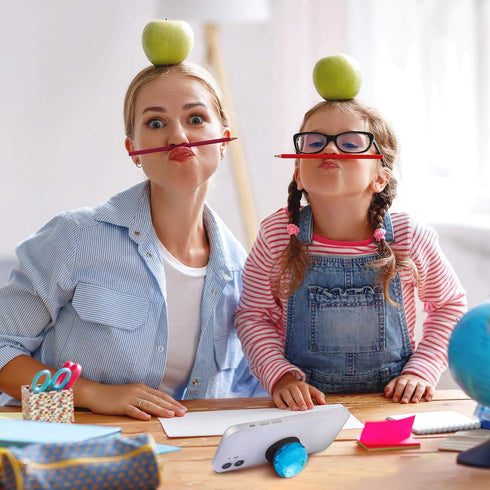 6 Pieces Plastic Disco Crystal Phone Grip Collapsible Crystal Phone Grip Holder Adhesive Foldable Expanding Finger Stand Holder Kickstand Grip for...