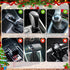 Car Decoration Interior Accessories- Christmas Santa Hat,Cute Christmas Car Decor Gear Shift Knob Cover for Manual/Automatic Shift Knob,Universal ...