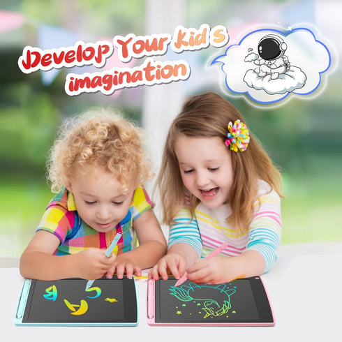 2 Pack LCD Writing Tablet for Kids Doodle Board with 2 Bag, Electronic Drawing Tablet Drawing Pads, Etch a LEYAOYAO Sketch Pad Learning Educationa...