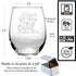 Glass of Wine, True Crime, In Bed by 9 (15 oz) Funny Birthday Wine Lover Glass Gift - Detective Theme, Unsolved Mysteries Fan, Halloween Wine Glas...