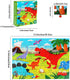 Puzzles for Kids Toddlers Ages 3-5, 36 Pieces Dinosaurs Jigsaw Puzzles for Birthday Party Favor Birthday Thanksgiving Learning Educational Toys fo...