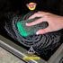 | Pack 12 Steel Mesh Pad | Stainless Steel Wool Scrub - Sponge Apartment Essentials | Cleaning Supplies Sponges Kitchen...