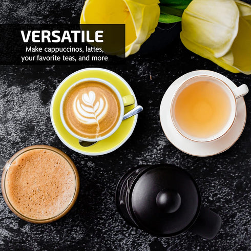 OVENTE French Press Coffee Maker 12 Ounce with Heat Resistant Borosilicate Glass & Stainless Steel 4-Level Filtration System, Portable Cold Brew C...