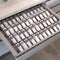 Spice Drawer Organizer, 4 Tier Clear Acrylic Expandable From 13" to 26" Seasoning Jars Drawer Insert, Kitchen Drawer Spice Rack Tray for Cabinet/C...