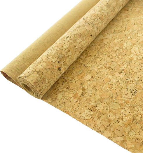 AOUXSEEM 11.8" x 52"(30cm x 132cm) Real Cork Faux Leather Roll for Bows Earrings Making, DIY Crafts Fabric...