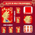 48 Pcs Chinese Red Envelopes 2024 Lucky Money Envelopes Hong Bao Red Pocket Envelope for Money Year of the Dragon 2024 Gifts for Spring Festival W...