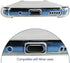 Aluminum Dust Plugs (2-Pack) - Compatible with iPhone 14-7, Plus, Max, Pro, iPad, Lightning Port - Incl. Holders & Brush...