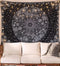 Neasow Bohemian Tapestry Wall Hanging,Black and White Floral Tapestry with Dotted Daisy Medallion Print Bedroom Boho Hippie Home Decor, 60×80 inch...