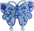 Sindary 3.74" Butterfly Brooch Pin Pendant Rhinestone Crystal Austrian Crystal BZ4921...