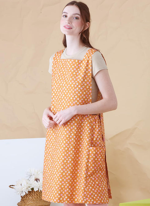 Simplicity Misses' Full-Coverage Tabard Aprons Sewing Pattern Packet by Elaine Heigl Designs, Code S9766, Sizes XS-S-M-L-XL, Multicolor...