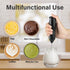 YSSOA Electric Milk Frother Handheld with Stainless Steel Stand Battery Operated Whisk Drink Mixer for Coffee, Frappe, Latte, Matcha, Hot Chocolat...