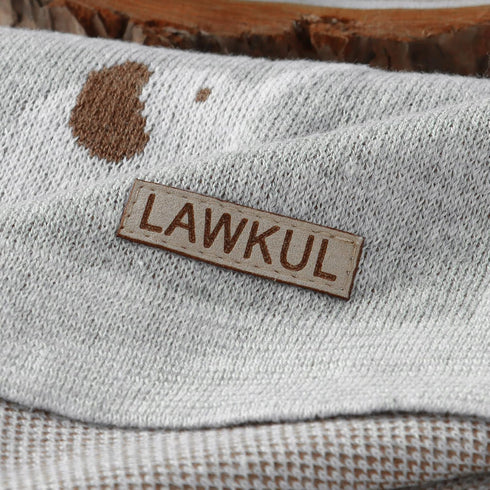 LAWKUL Baby Blankets 100% Cotton Babies Blanket Elephant Neutral Soft Breathable Blanket Neutral for Newborn Boy Girl Grey...
