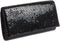 Jessica McClintock Metal Mesh Roll Evening Bag Clutch Purse (4.5" x 7.5" x 2", Shoulder Chain Included)...