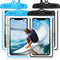 4 Pack Waterproof Phone Pouch Case with Lanyard - Cellphone Dry Bag IPX8 for iPhone 15 14 13 12 Pro Max Vacation Pool Beach Swimming Essentials...