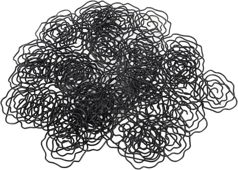 Paperclips Set, Metal Decorative Exquisite 50pcs Flower Paper Clips Cute for Office for Scrapbooking (Black)...