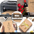 FEPITO 100 Sheets Kraft Paper Brown Kraft Printer Paper 8.5 x 11 Inches Letter Size Craft Paper for Printing Labels Crafts Wedding Invitations...