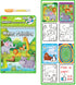 3 Pack Water Coloring Books for Toddlers, Reusable Paint with Water Books for Kids Ages 3-5, Water Painting Book Educational Learning Toddlers Tra...