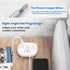 Power Strip 3 Outlets and 3 USB Ports with Switch Control, Desktop Charging Station with 5 ft Extension Cord, Compact for Nightstand, Office and T...