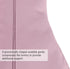 Woombie Simply Baby Swaddling Blanket - Soothing Cotton Swaddle, Wearable Blanket, Pink Blush, 0-3 Months...