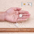 Cheriswelry 50g/360pcs Flat Round Letter Alphabet Beads with Gold Letter M Acrylic Disc Coin Pony Bead Spacers for Jewelry Kandi Bracelet Necklace...
