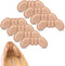 Heel Pads for Shoes That are Too Big, 4 Pairs Foamed Cotton Heel Cushions for Pain Relief & Tighter Fit, Filler Improved Shoe Fit and Comfort (Ros...
