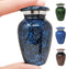 Small Blue Keepsake Cremation Urn for Human Ashes | Miniature Memorial Urns | Personal Cremation Keepsake | for Men or Women | Elegant Tribute for...