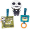KIDS PREFERRED Disney Baby The Nightmare Before Christmas - 3 Piece Gift Set with Stuffed Jack Skellington Plush and Activity Toys for Babies and ...