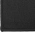 Ritz Solid Accent Rug: 18" x 30" Stain Resistant Kitchen or Living Room Floor Mat, Latex Backing, Machine Washable, Black...