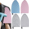 4 Pcs Steamer Ironing Glove Handheld Mini Ironing Board Heat Resistant Waterproof Ironing Mitt with Finger Loop for Clothes Steamers Protective Ga...
