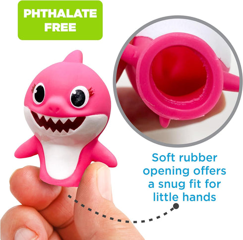 Nickelodeon Baby Shark 10 Pc Finger Puppet Set - Party Favors, Educational, Bath Toys, Story Time, Floating Pool Toys, Beach Toys, Finger Toys, Pl...