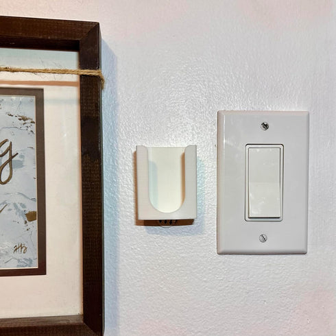 Wall & Upright Mount for Hunter Ceiling Fans (White) (White)...