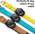 Airtag Dog Collar Holder 2 Pack,Super Waterproof Mount for Apple AirTag,Fits All Pet Width Collars,AirTag Holder Case for Small Medium Large Dogs....