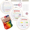 Bonroy Beginners Embroidery Stitch Practice kit, 3 Sets Embroidery Kit to Learn 30 Different Stitches for Craft Lover Hand Stitch with Embroidery ...