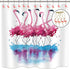 Set of 12 Flamingo Shower Curtain Hooks Decorative Home Bathroom Stainless Steel Rustproof Shower Curtain Rings Decor Accessories (Flamingo)...