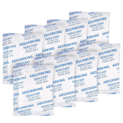 Silica Gel Packets - 5 Gram 60 Packs Desiccant Packs for Storage, Food Grade Moisture Absorbers, Premium Silica Packets for Spices, Foods, Electro...