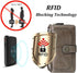 Women Fashion Zip Around Wallet Large Capacity Long Purse Credit Card Phone Holder Clutch with RFID Blocking and Wristlet Strap...