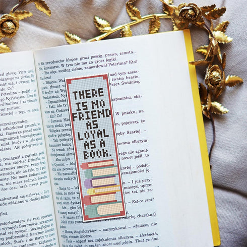 FREEBLOSS 6 Set Bookmark Cross Stitch Kits Stitch Bookmark Cross Stitch Kits with Instructions Punch Needle Kit for Beginners Bookmark Making Kit ...