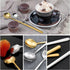 20 Pcs 6.8 Inches Coffee Spoons, Espresso Spoons, Stainless Steel Stirring Spoons with Long Handle, Cute Coffee Bar Accessories, Mini Gold Spoons ...