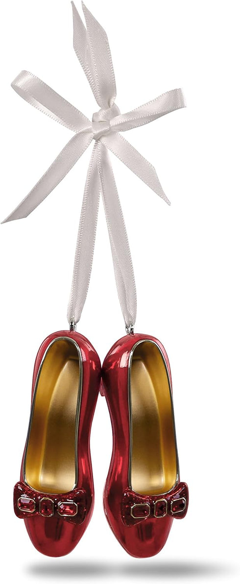 Hallmark Keepsake Christmas Ornament 2018 Year Dated, The Wizard of Oz Collectibles Ruby Slippers, Metal...