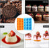 2PCS Silicone Mini Muffin Cupcake Pan, Kaloo Nonstick 24 Cups Silicone Muffin Pans for Baking, Great for Muffin, Cakes, Tart, Bread, Dishwasher Sa...